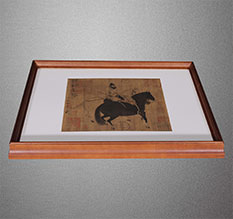 邵阳书画装裱配框服务案例